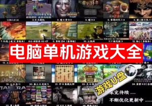 电脑单机经典游戏大全  大型怀旧红警三国志街机游戏 PC 经典【56.4GB】电商热销988-欢迎访问本站